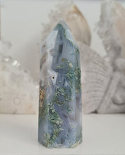 Load image into Gallery viewer, Moss Agate Tower