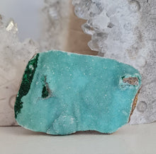 Load image into Gallery viewer, Druzy Chrysocolla with Malachite