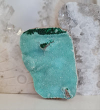 Load image into Gallery viewer, Druzy Chrysocolla with Malachite