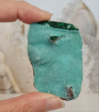 Load image into Gallery viewer, Druzy Chrysocolla with Malachite