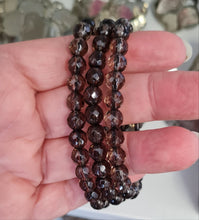 Load image into Gallery viewer, Smoky Quartz Faceted Bracelet