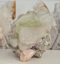 Load image into Gallery viewer, Green Apophyllite with Stillbite