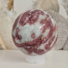 Load image into Gallery viewer, Pink Tourmaline Sphere