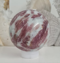 Load image into Gallery viewer, Pink Tourmaline Sphere