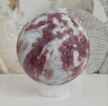 Load image into Gallery viewer, Pink Tourmaline Sphere