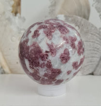 Load image into Gallery viewer, Pink Tourmaline Sphere