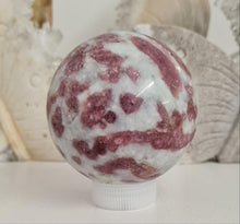 Load image into Gallery viewer, Pink Tourmaline Sphere