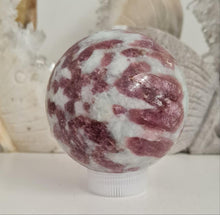 Load image into Gallery viewer, Pink Tourmaline Sphere