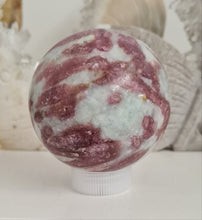 Load image into Gallery viewer, Pink Tourmaline Sphere