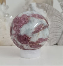 Load image into Gallery viewer, Pink Tourmaline Sphere