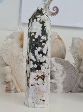 Load image into Gallery viewer, Orbicular Ocean Jasper Tower