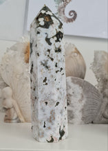 Load image into Gallery viewer, Orbicular Ocean Jasper Tower