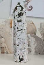 Load image into Gallery viewer, Orbicular Ocean Jasper Tower