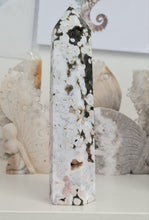 Load image into Gallery viewer, Orbicular Ocean Jasper Tower
