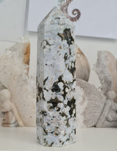 Load image into Gallery viewer, Orbicular Ocean Jasper Tower