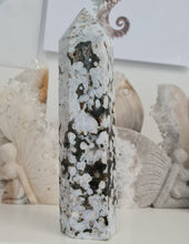 Load image into Gallery viewer, Orbicular Ocean Jasper Tower