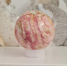 Load image into Gallery viewer, Rhodochrosite Sphere