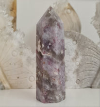 Load image into Gallery viewer, Pink Tourmaline and Lepidolite in Quartz Obelisk