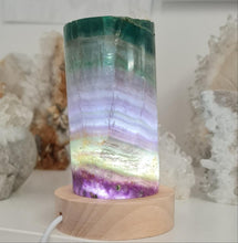 Load image into Gallery viewer, Rainbow Fluorite Lamp