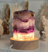 Load image into Gallery viewer, Rainbow Fluorite Lamp