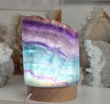 Load image into Gallery viewer, Rainbow Fluorite Lamp