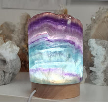 Load image into Gallery viewer, Rainbow Fluorite Lamp