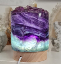 Load image into Gallery viewer, Rainbow Fluorite Lamp