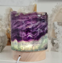 Load image into Gallery viewer, Rainbow Fluorite Lamp