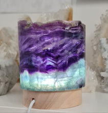 Load image into Gallery viewer, Rainbow Fluorite Lamp