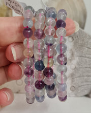Load image into Gallery viewer, Rainbow Fluorite Bracelet