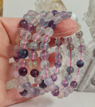 Load image into Gallery viewer, Rainbow Fluorite Bracelet