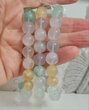 Load image into Gallery viewer, Lavender Fluorite Bracelet