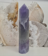 Load image into Gallery viewer, Lavender Fluorite Tower
