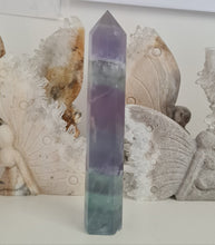 Load image into Gallery viewer, Lavender Fluorite Tower