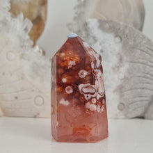 Load image into Gallery viewer, Carnelian Flower Agate Tower