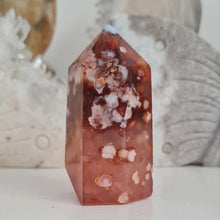 Load image into Gallery viewer, Carnelian Flower Agate Tower