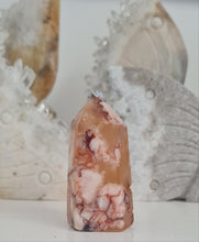 Load image into Gallery viewer, Carnelian Flower Agate Tower