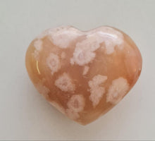 Load image into Gallery viewer, Flower Agate Hearts