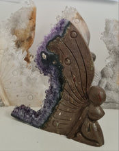 Load image into Gallery viewer, Amethyst Cluster Fairy
