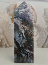 Load image into Gallery viewer, Purple Moss Agate Tower