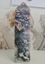Load image into Gallery viewer, Purple Moss Agate Tower