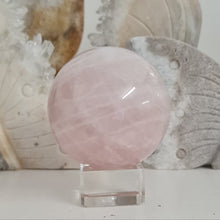 Load image into Gallery viewer, Rose Quartz Sphere