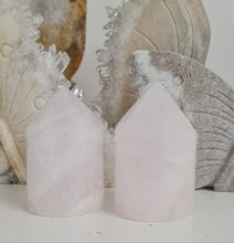 Load image into Gallery viewer, Rose Quartz Cylinder Point