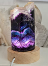 Load image into Gallery viewer, Rainbow Fluorite Lamp