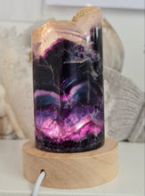 Load image into Gallery viewer, Rainbow Fluorite Lamp