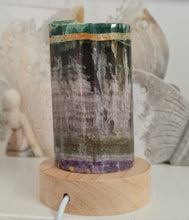 Load image into Gallery viewer, Rainbow Fluorite Lamp