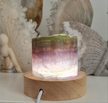 Load image into Gallery viewer, Rainbow Fluorite Lamp