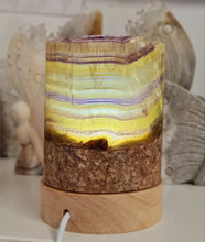 Load image into Gallery viewer, Rainbow Fluorite Lamp
