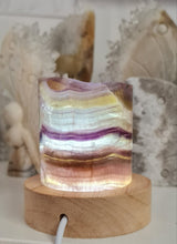 Load image into Gallery viewer, Rainbow Fluorite Lamp