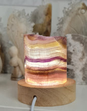 Load image into Gallery viewer, Rainbow Fluorite Lamp